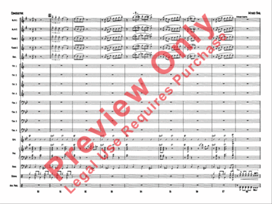 Mixed Bag Jazz Ensemble scores gallery preview page 12