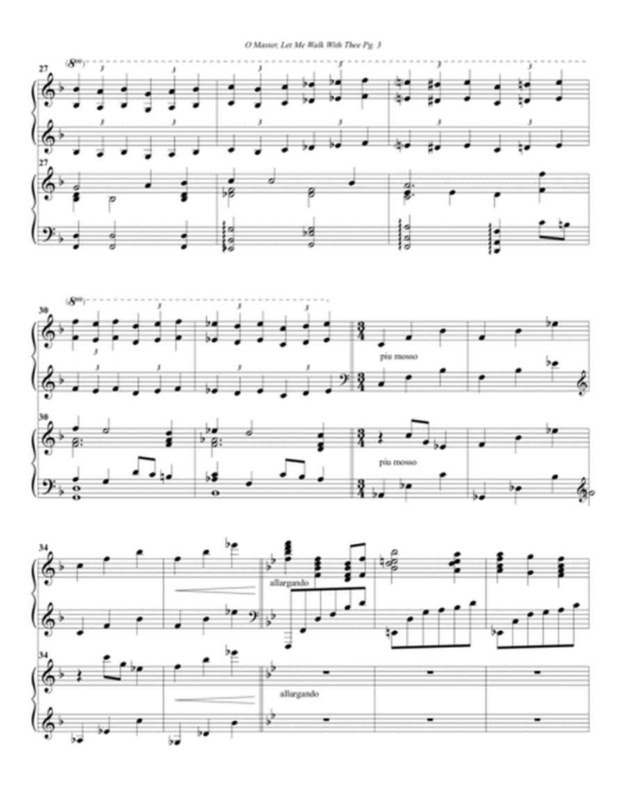 O Master. Let Me Walk With Thee-Duo Piano.pdf image number null