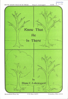 Book cover for Know That He Is There
