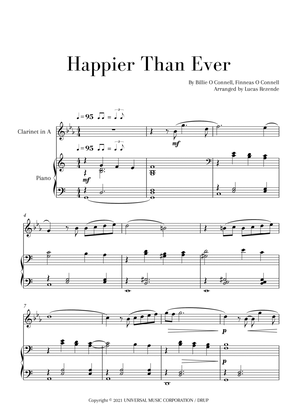 Book cover for Happier Than Ever