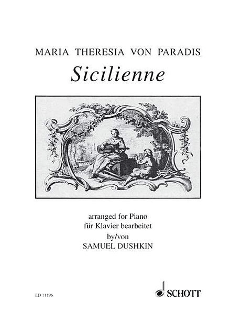 Sicilienne Sicilienne Piano Solo scores gallery preview page 1