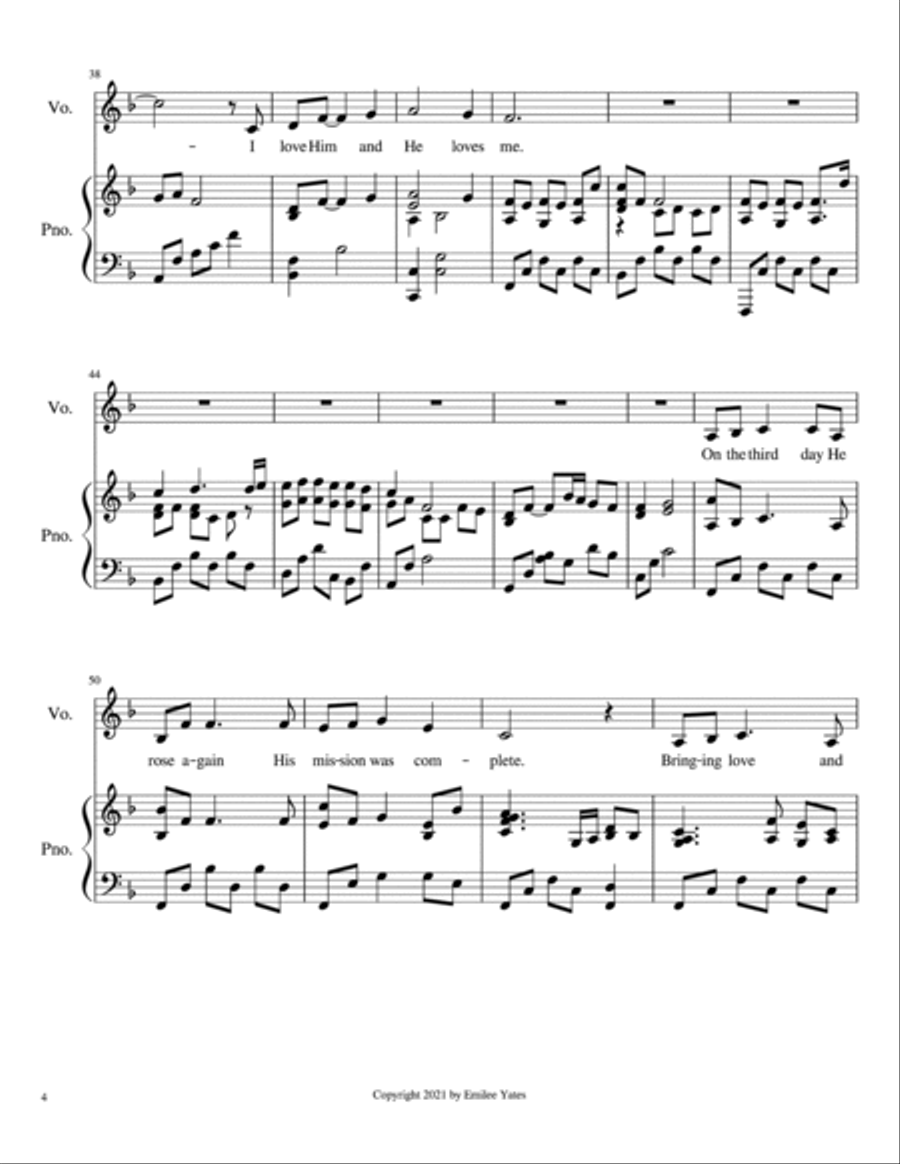 He Loves Me He Loves Me Voice scores gallery preview page 4