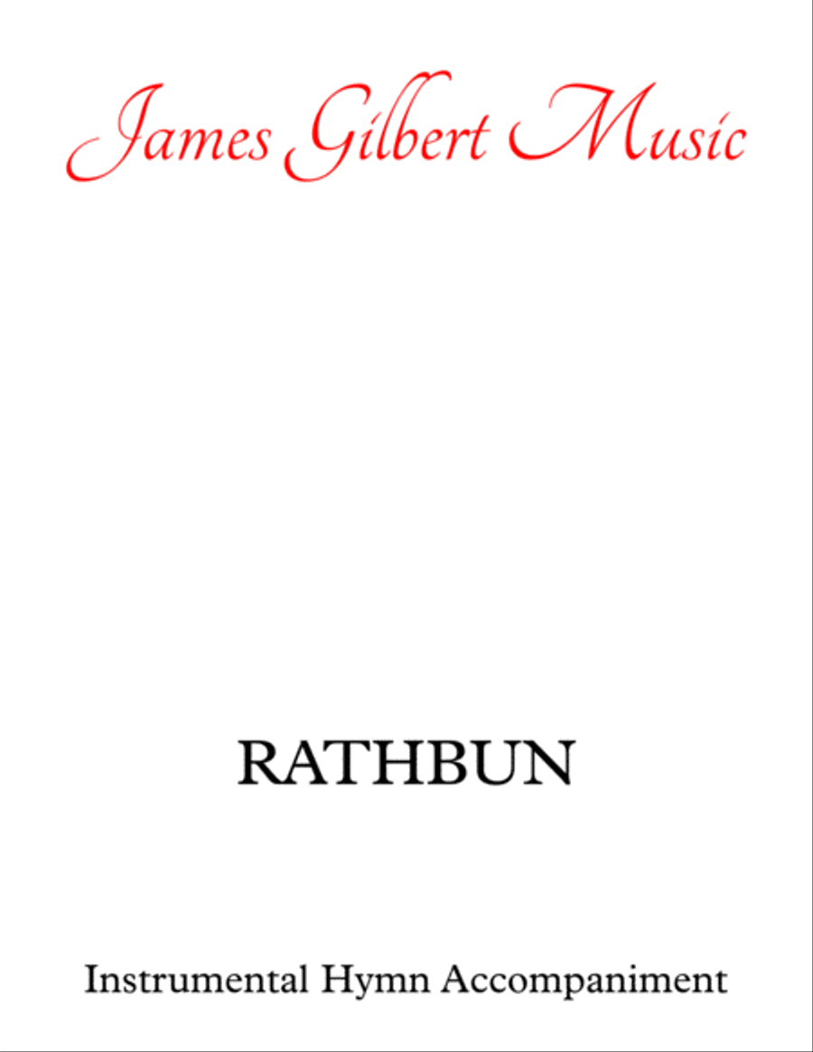 RATHBUN (In The Cross Of Christ I Glory) Small Ensemble scores gallery preview page 5