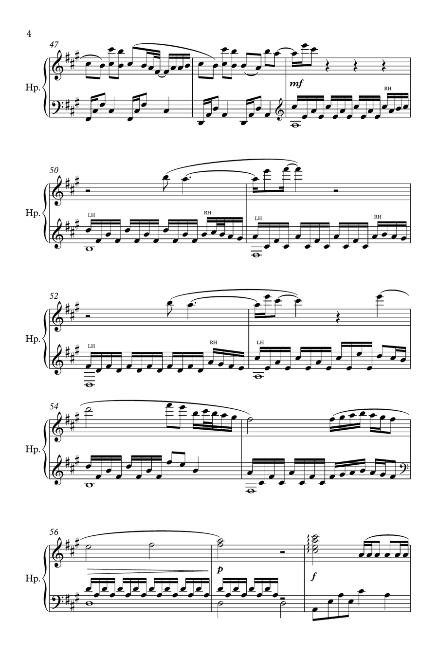 Halo Harp scores gallery preview page 4