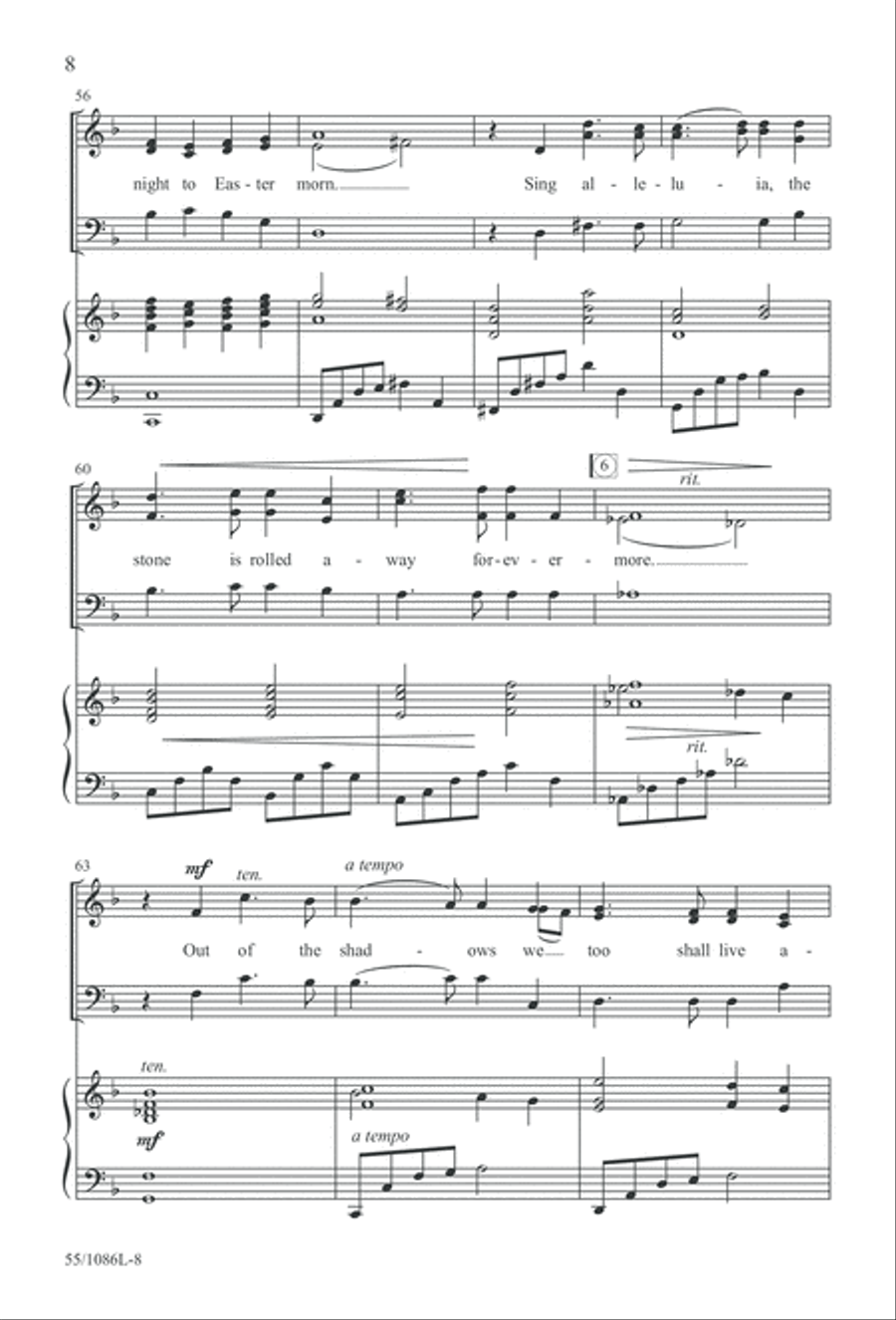Out of the Shadows 3-Part scores gallery preview page 8