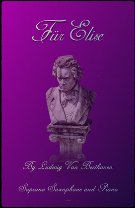 Book cover for Für Elise, for Soprano Saxophone and Piano
