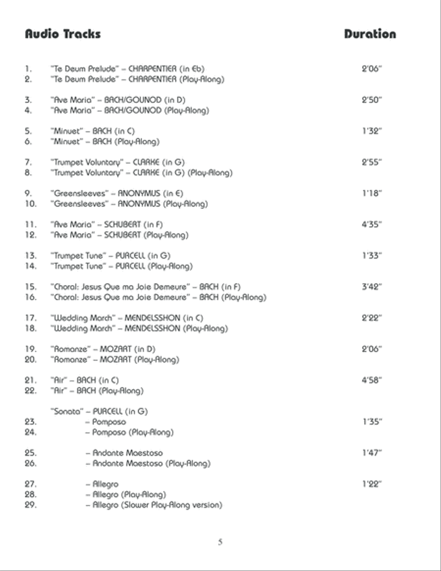 Trumpet and Organ Classics Bugle scores gallery preview page 6