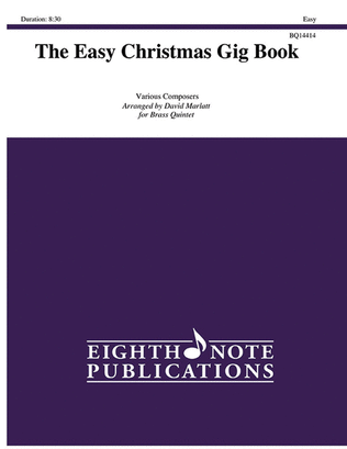 Book cover for The Easy Christmas Gig Book