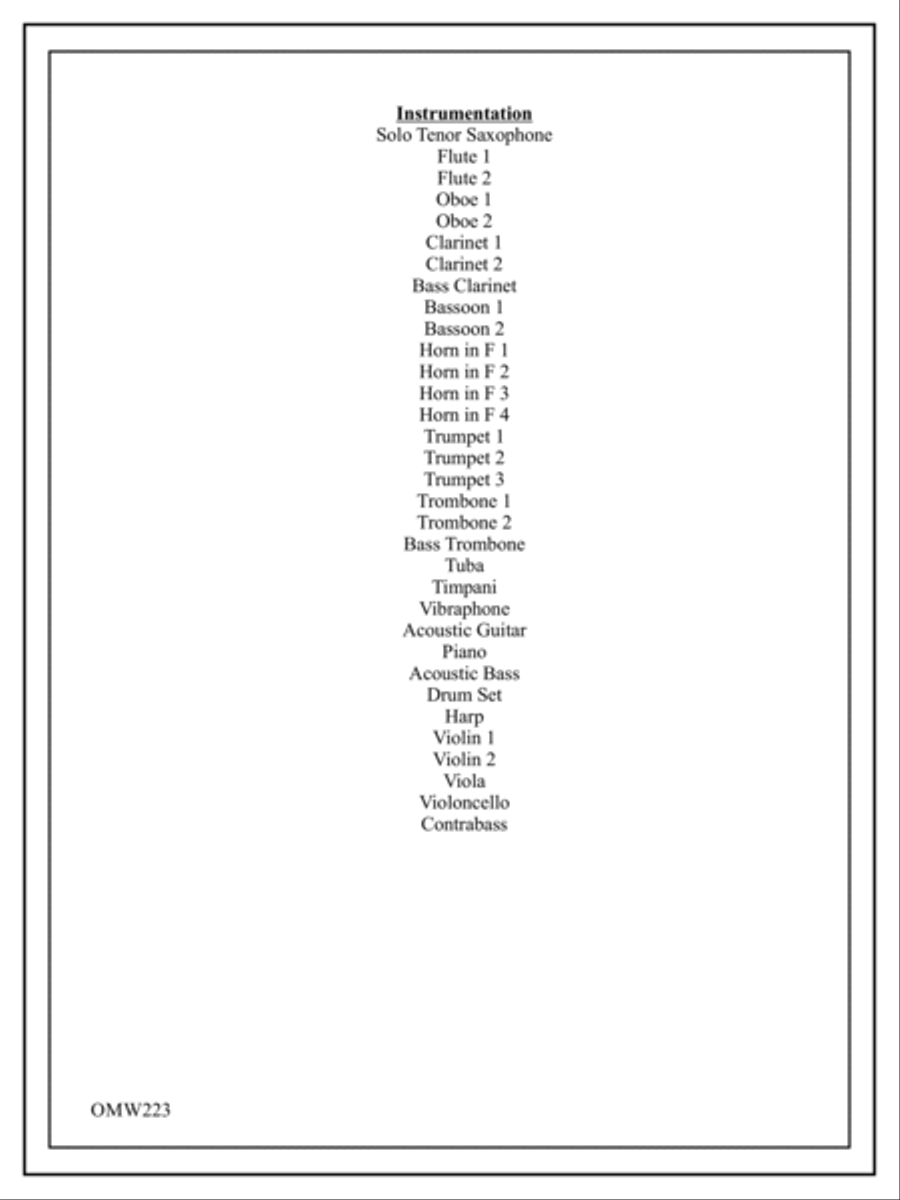 Paris Without You Orchestra scores gallery preview page 3