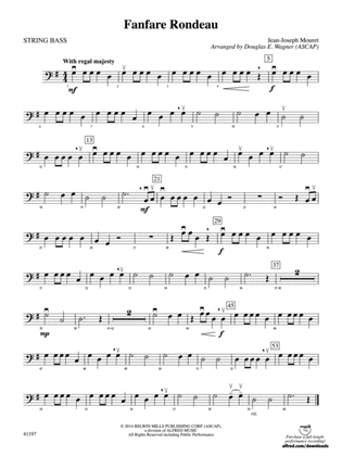 Fanfare Rondeau: String Bass