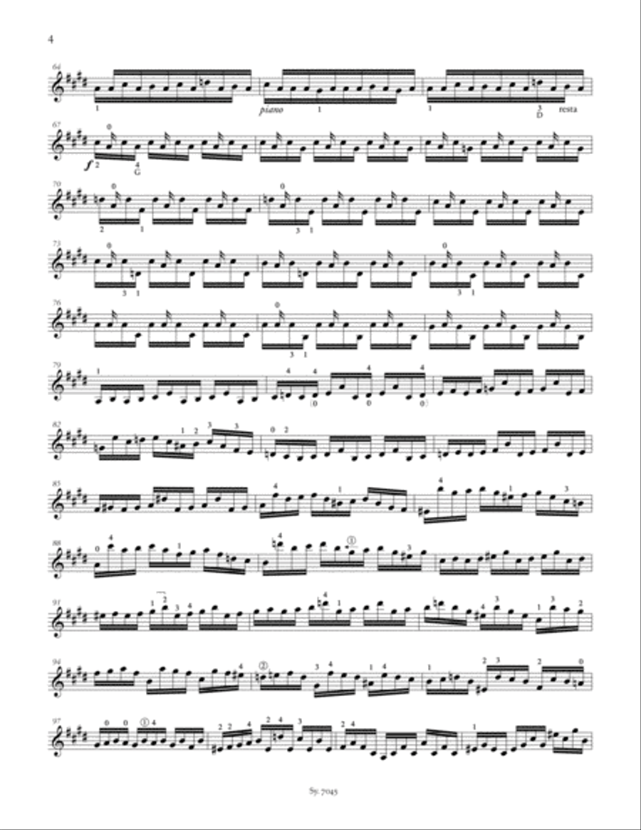 Partita III, BWV 1006 Violin Solo scores gallery preview page 3