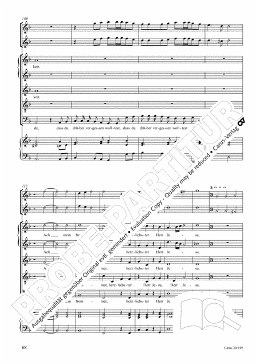 Opera varia I. Works with 1-7 parts (Complete edition, vol. 19) [Werke mit 1-7 obligaten Stimmen] Score scores gallery preview page 125