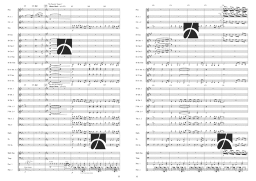 Tanz der Vampire Concert Band scores gallery preview page 16