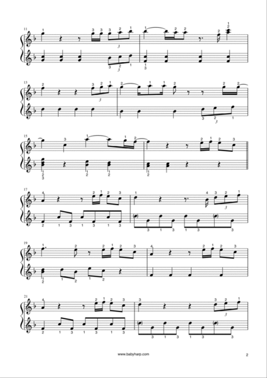 The Joker And The Queen The Joker And The Queen Harp scores gallery preview page 2