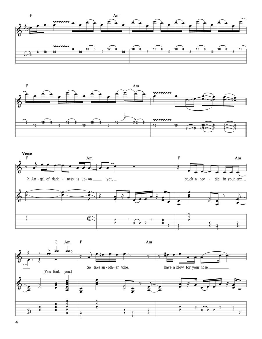 That Smell Acoustic Guitar scores gallery preview page 4