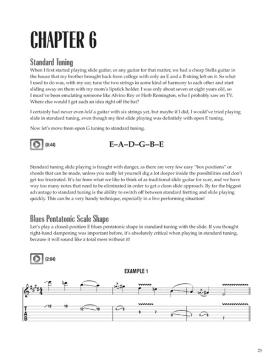Arlen Roth Teaches Slide Guitar Slide Guitar scores gallery preview page 5