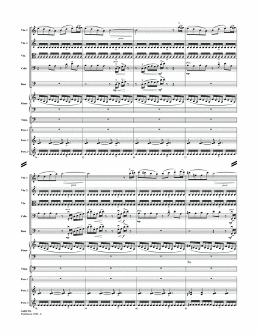 Dartmoor, 1912 (from War Horse) - Conductor Score (Full Score)