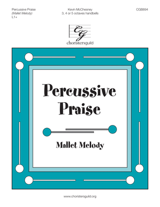 Book cover for Percussive Praise (3, 4 or 5 octaves)