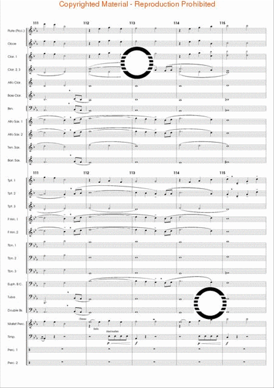 The Spirit Soars The Spirit Soars Concert Band scores gallery preview page 24