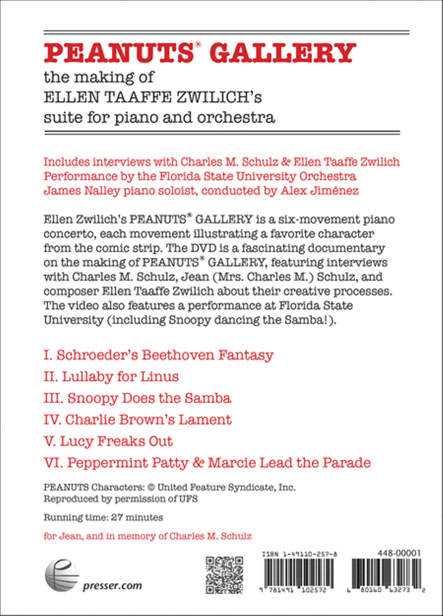 Peanuts Gallery Orchestra scores gallery preview page 2
