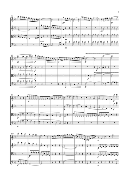 Onslow - String Quartet No.12 in E flat major, Op.10 No.3 image number null