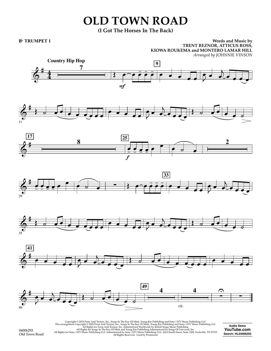 7 years sales old trumpet