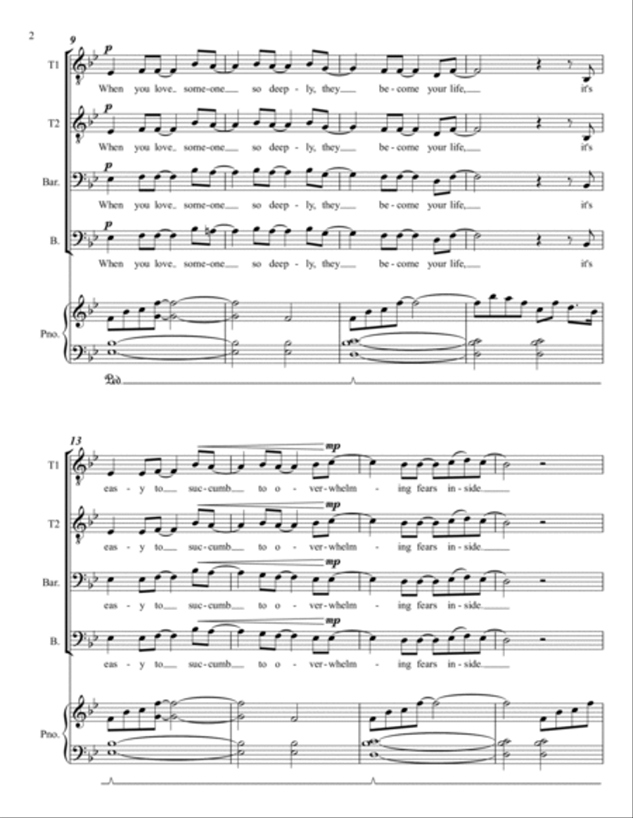 Butterfly Butterfly TTBB scores gallery preview page 2