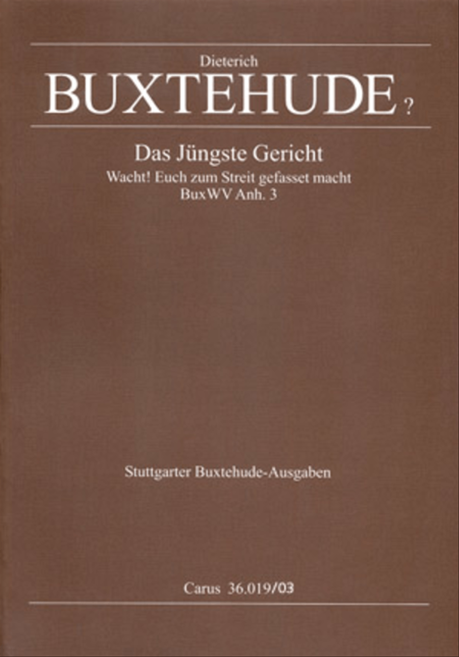 Last Judgment (Das jungste Gericht) SSATB scores gallery preview page 1
