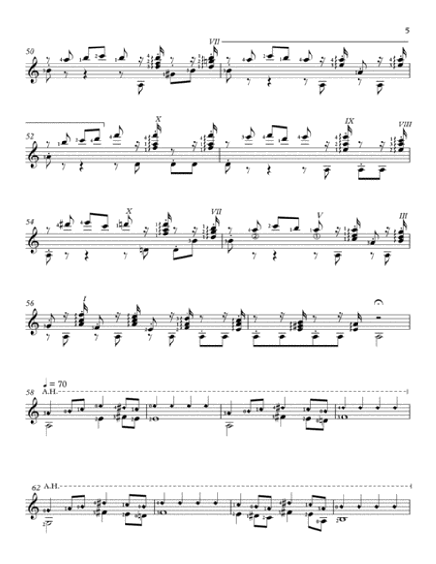 El Castillo El Castillo Guitar Solo scores gallery preview page 5