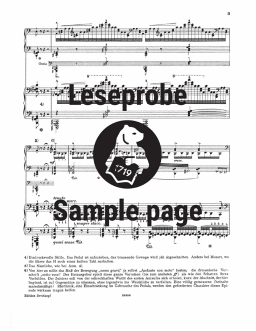 Réminiscences de Don Juan Piano Solo scores gallery preview page 7