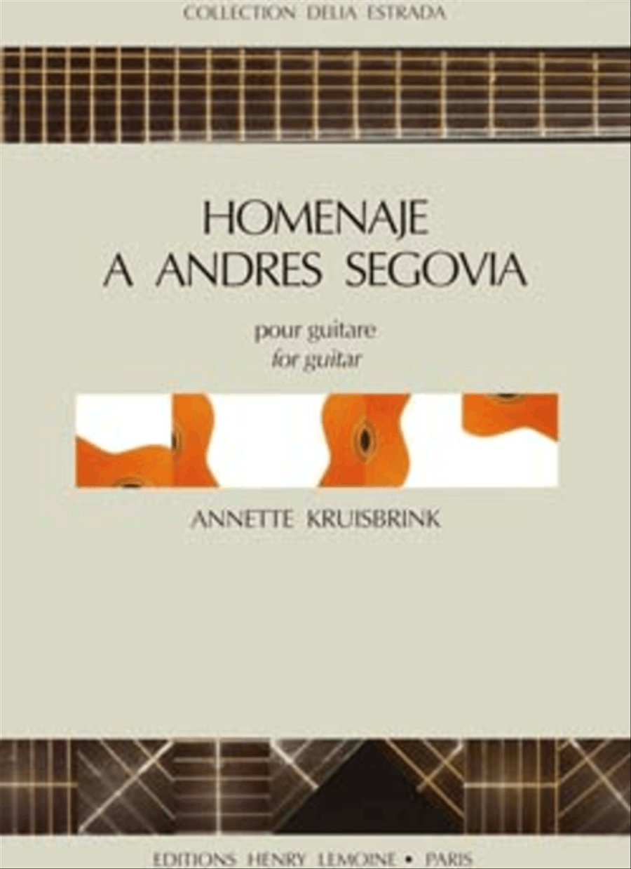 Homenaje A Andres Segovia Acoustic Guitar scores gallery preview page 1