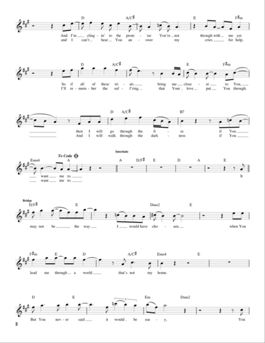 If You Want Me To If You Want Me To Acoustic Guitar scores gallery preview page 2