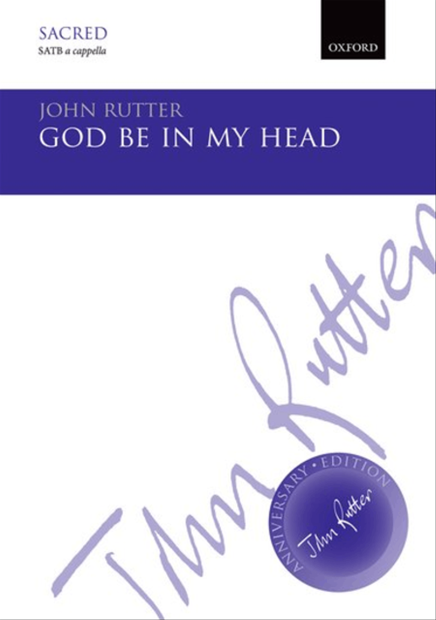 God be in my head 4-Part scores gallery preview page 1