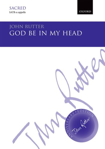 God be in my head