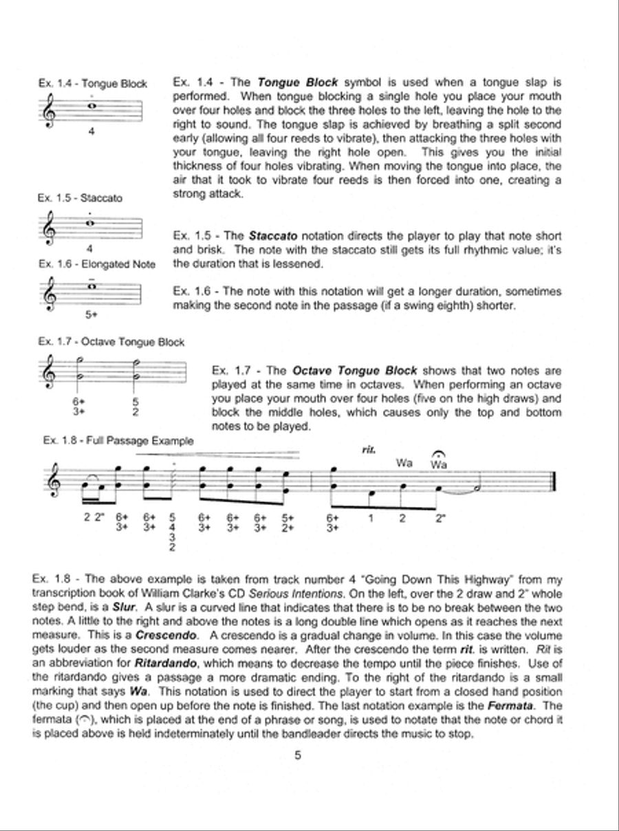 Exploring 2nd Position, Level 2 Harmonica scores gallery preview page 6
