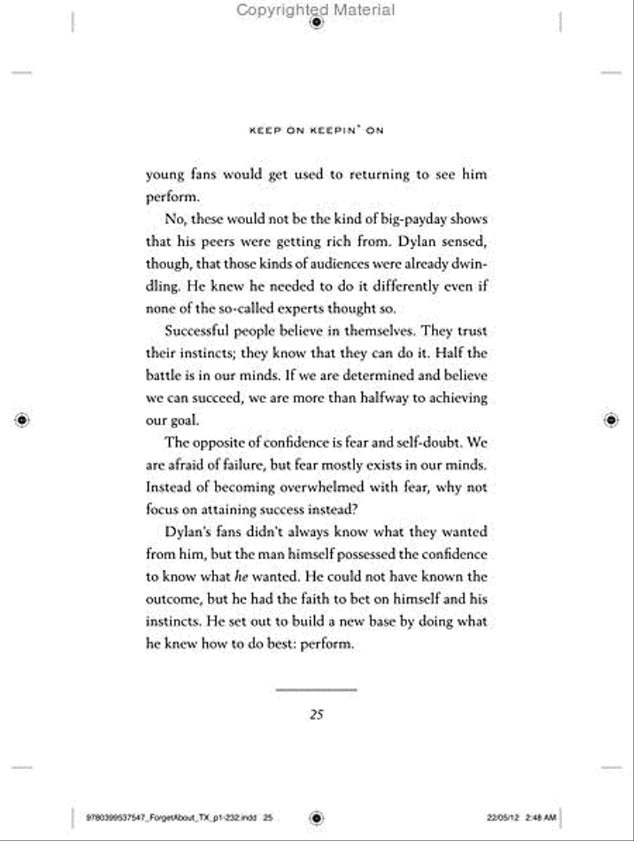 Forget About Today Guitar scores gallery preview page 26
