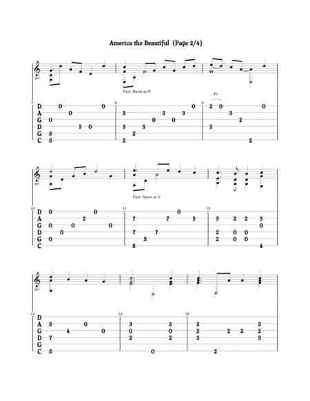 Americana Delights for Fingerstyle Guitar: A Compendium image number null