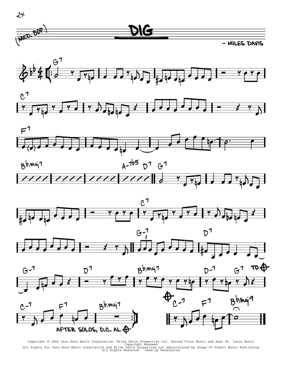 Dig Piano scores gallery preview page 1