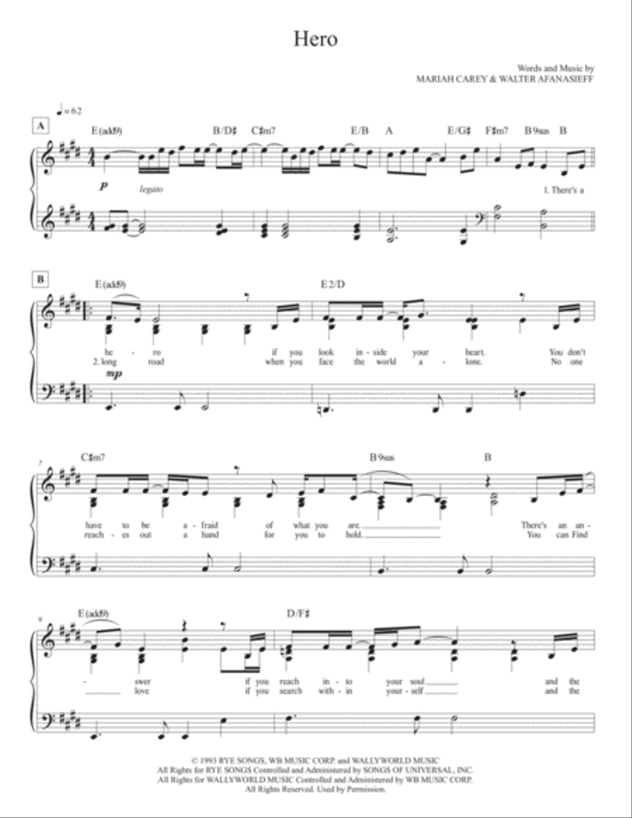Hero Voice scores gallery preview page 1