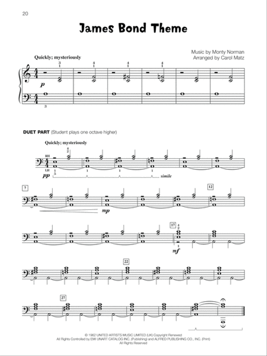 Famous & Fun Pop, Book 2 Piano Method scores gallery preview page 9