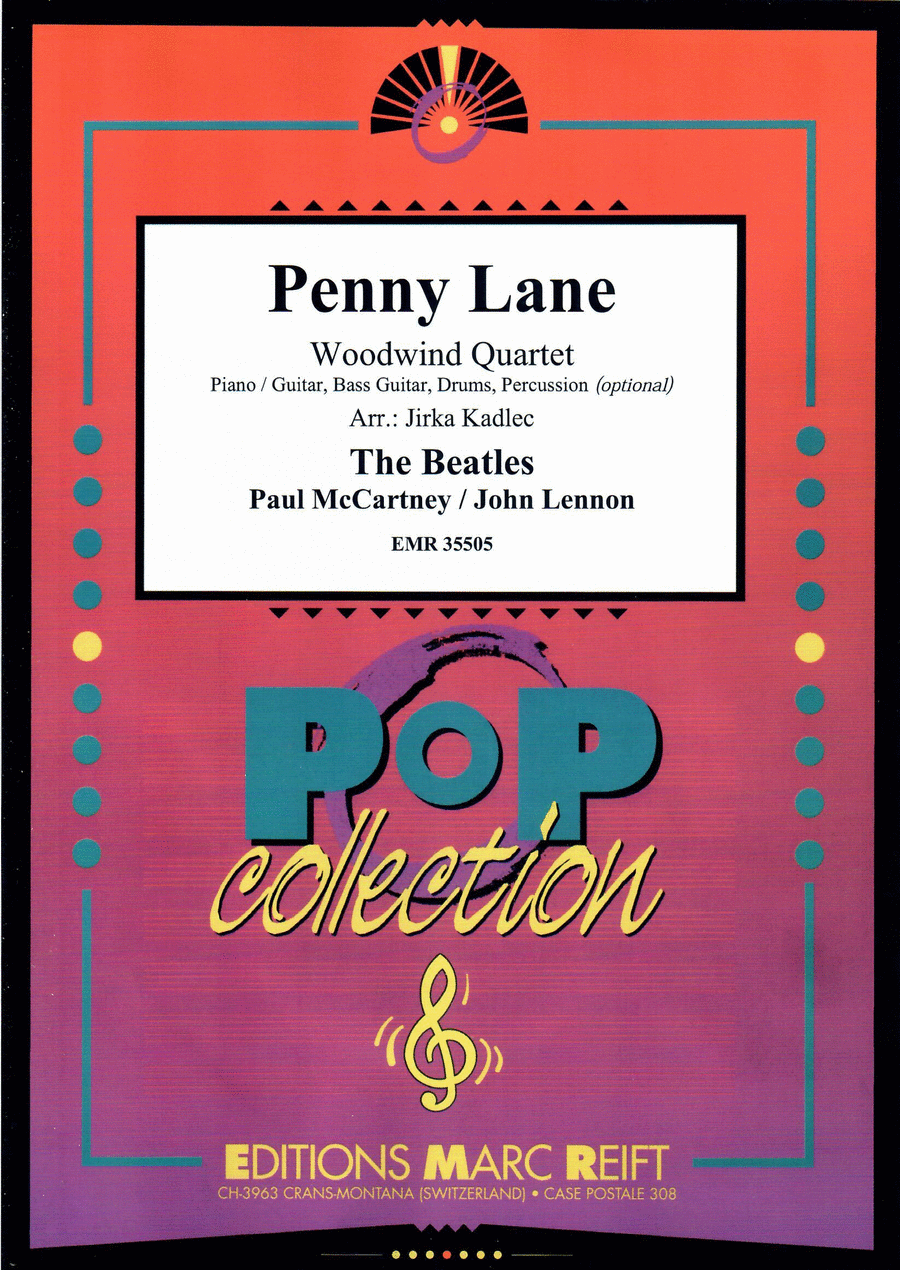 Penny Lane Penny Lane Woodwind Quartet scores gallery preview page 1
