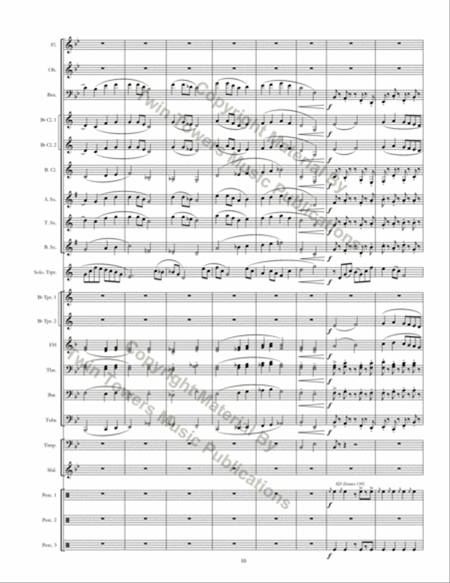 Sinfonia Concert Band scores gallery preview page 11