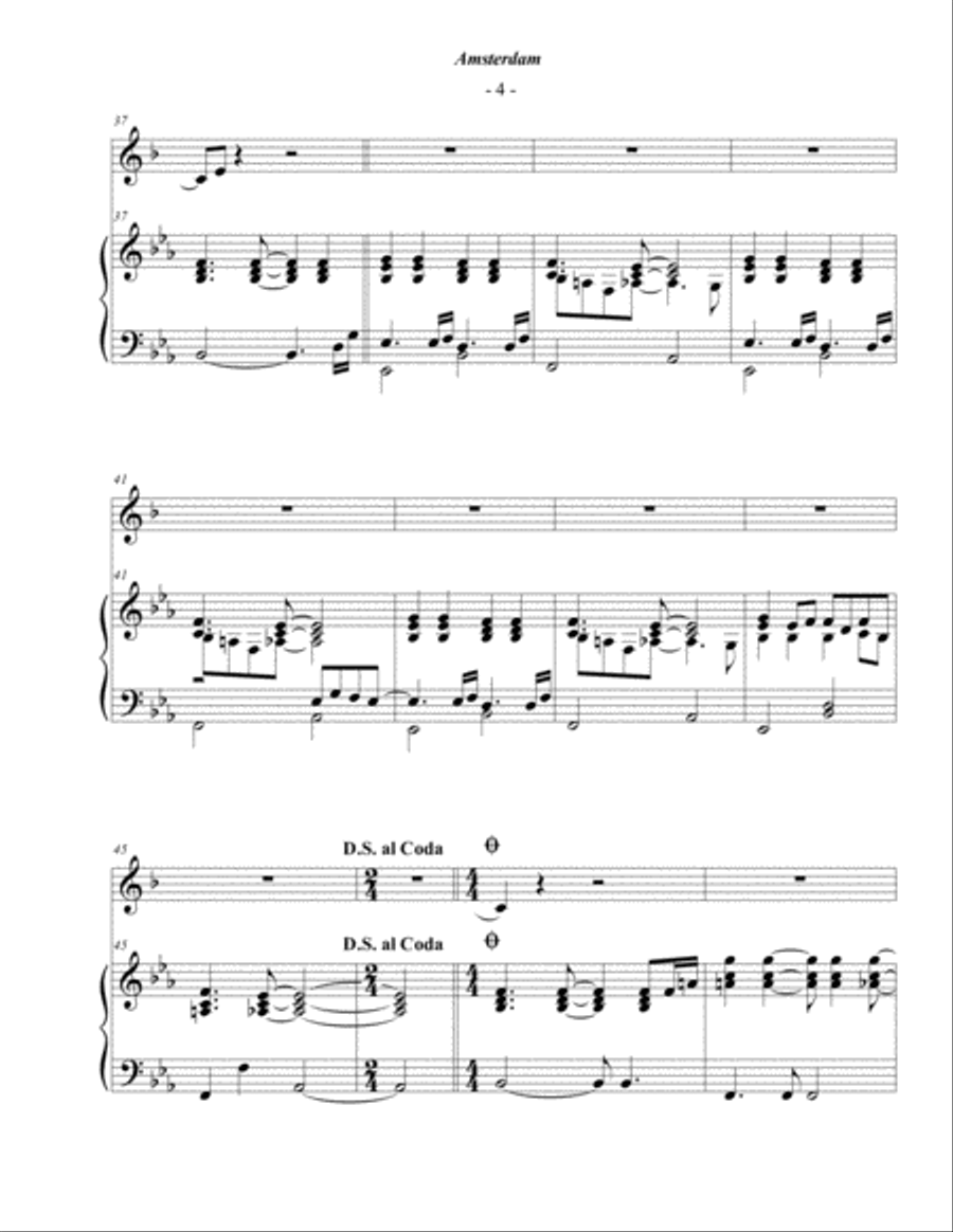 Amsterdam Bass Clarinet scores gallery preview page 4