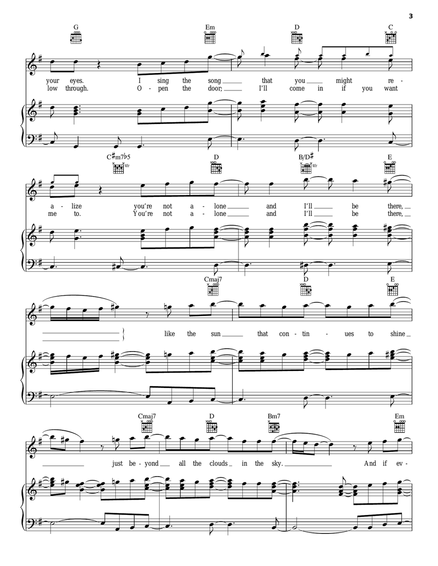 My Love Remains My Love Remains Acoustic Guitar scores gallery preview page 3