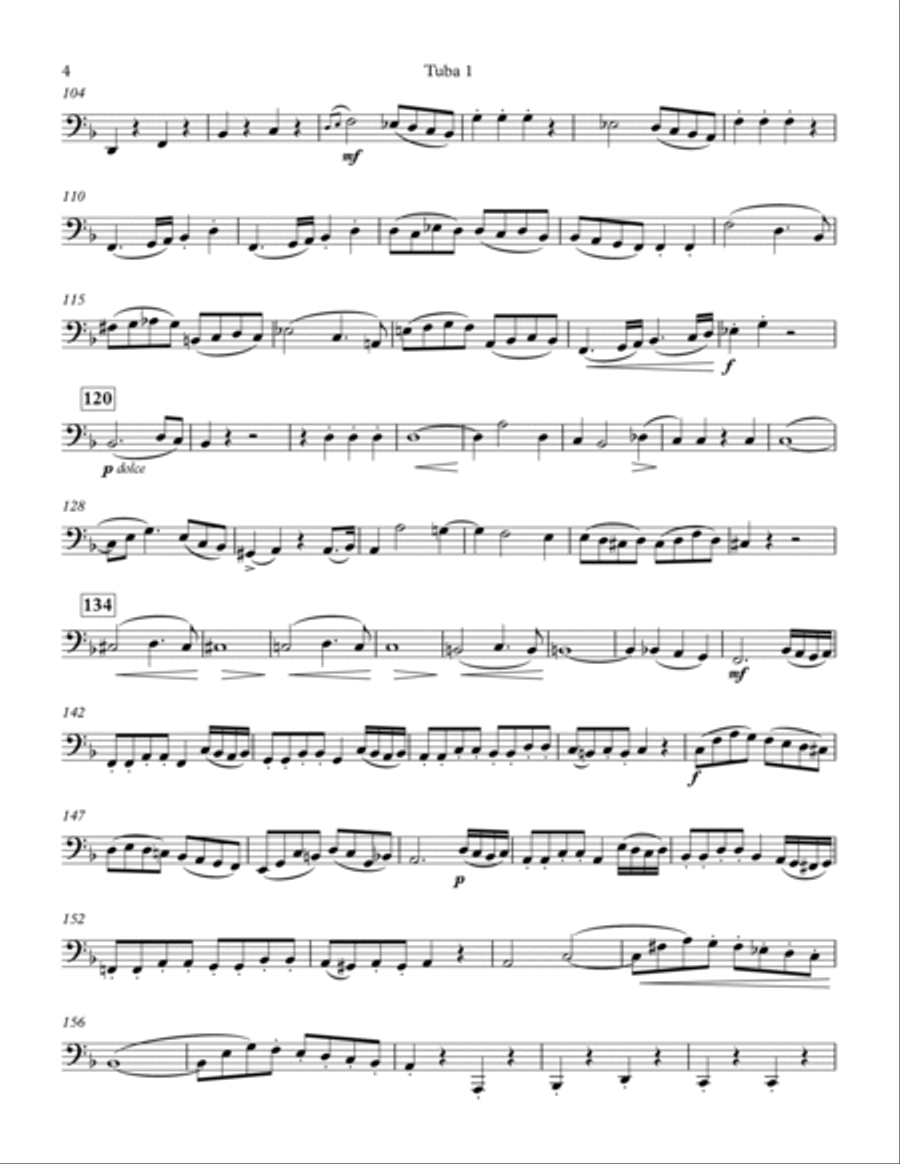 Rondo from Mozart Duet op. 75 Brass Duet scores gallery preview page 4