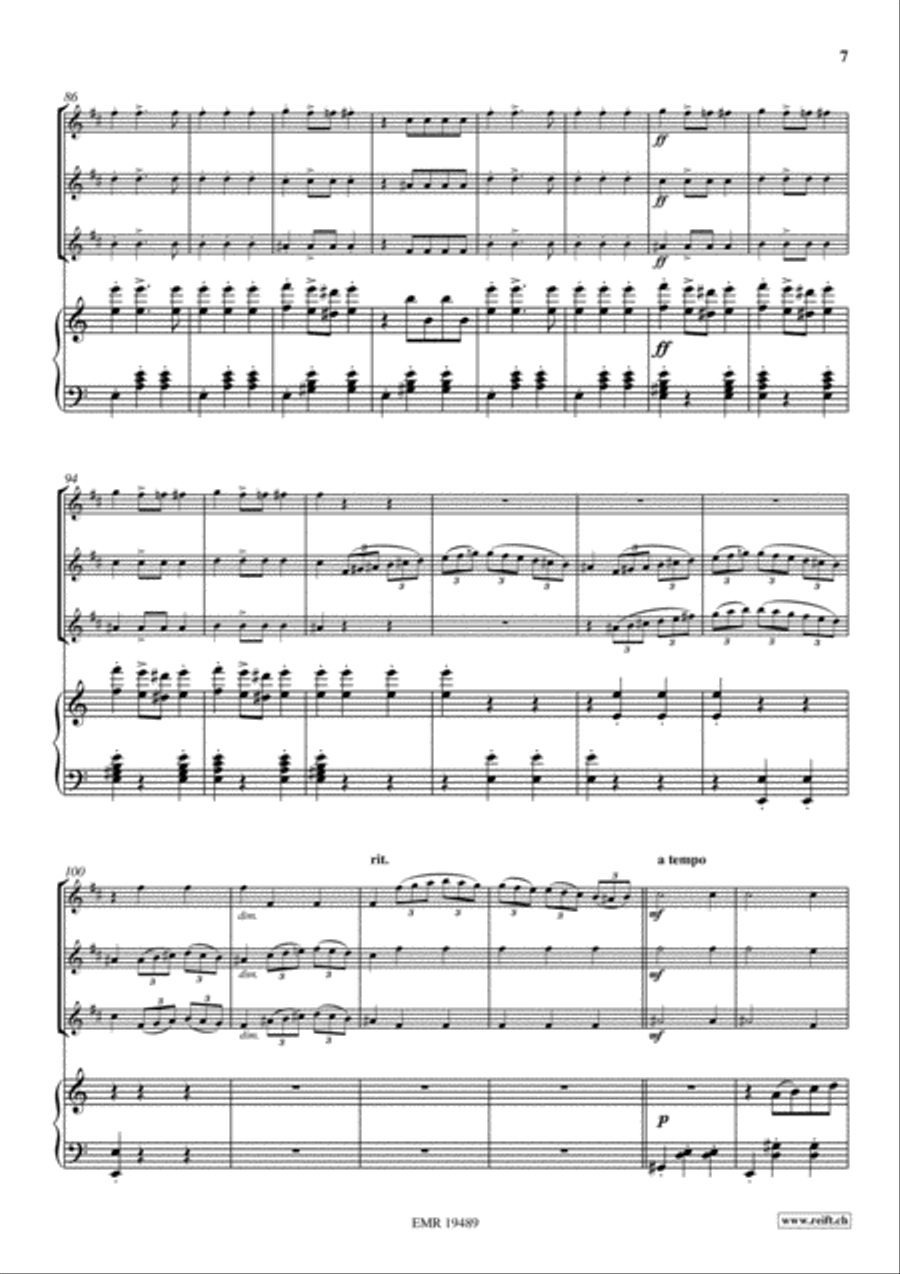 Intermedio Intermedio Trumpet Trio scores gallery preview page 8
