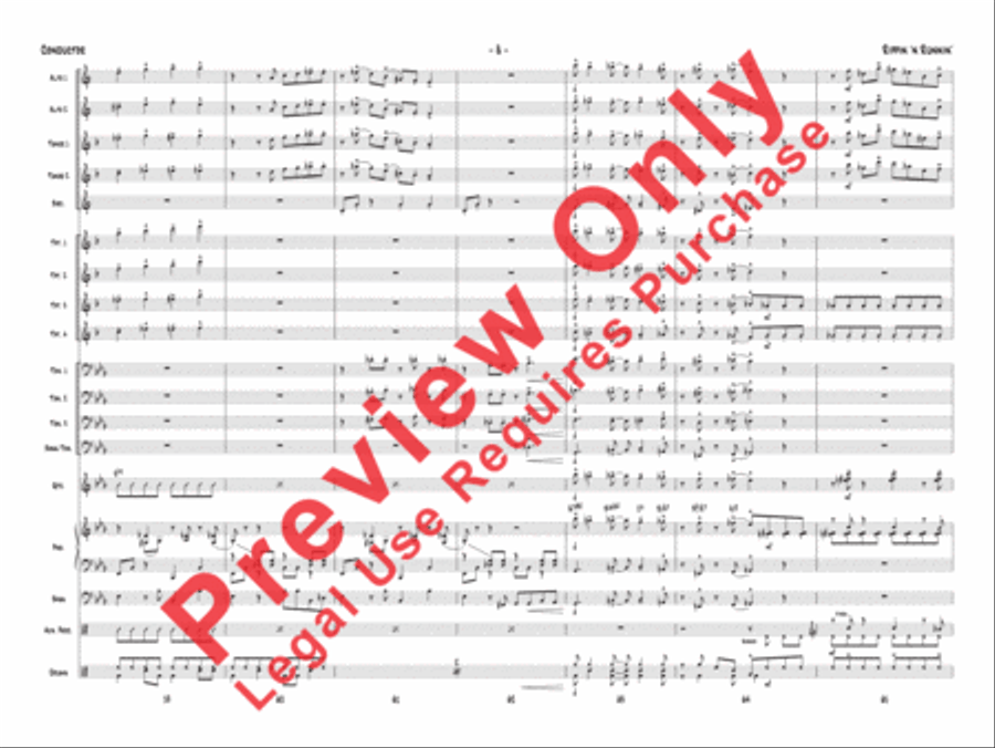 Rippin' 'n Runnin' Jazz Ensemble scores gallery preview page 9