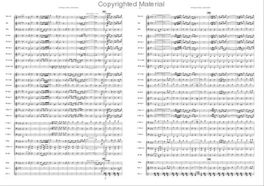 On Wings of Liberty On Wings of Liberty Concert Band scores gallery preview page 9
