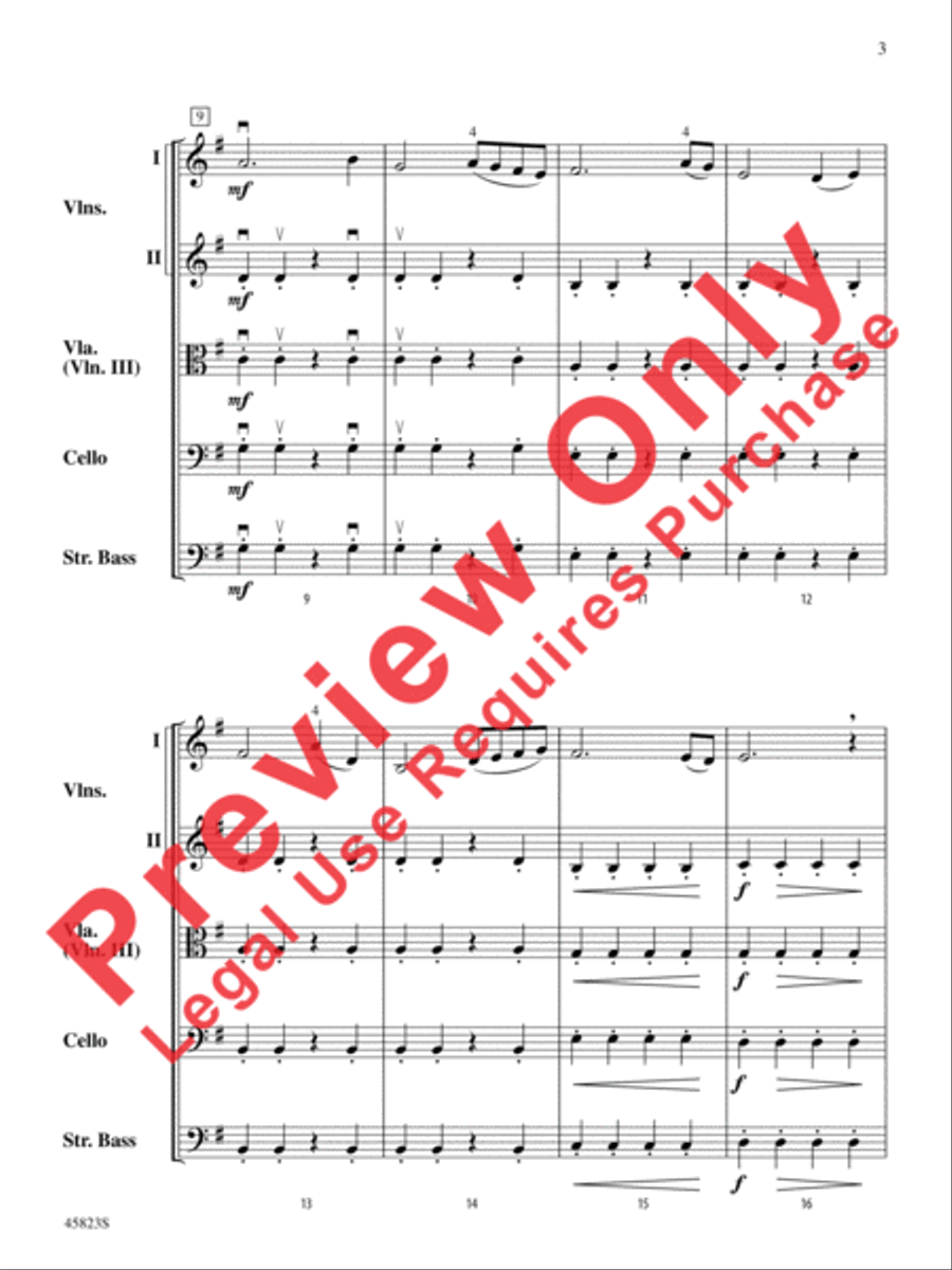 Dayspring Dayspring String Orchestra scores gallery preview page 3