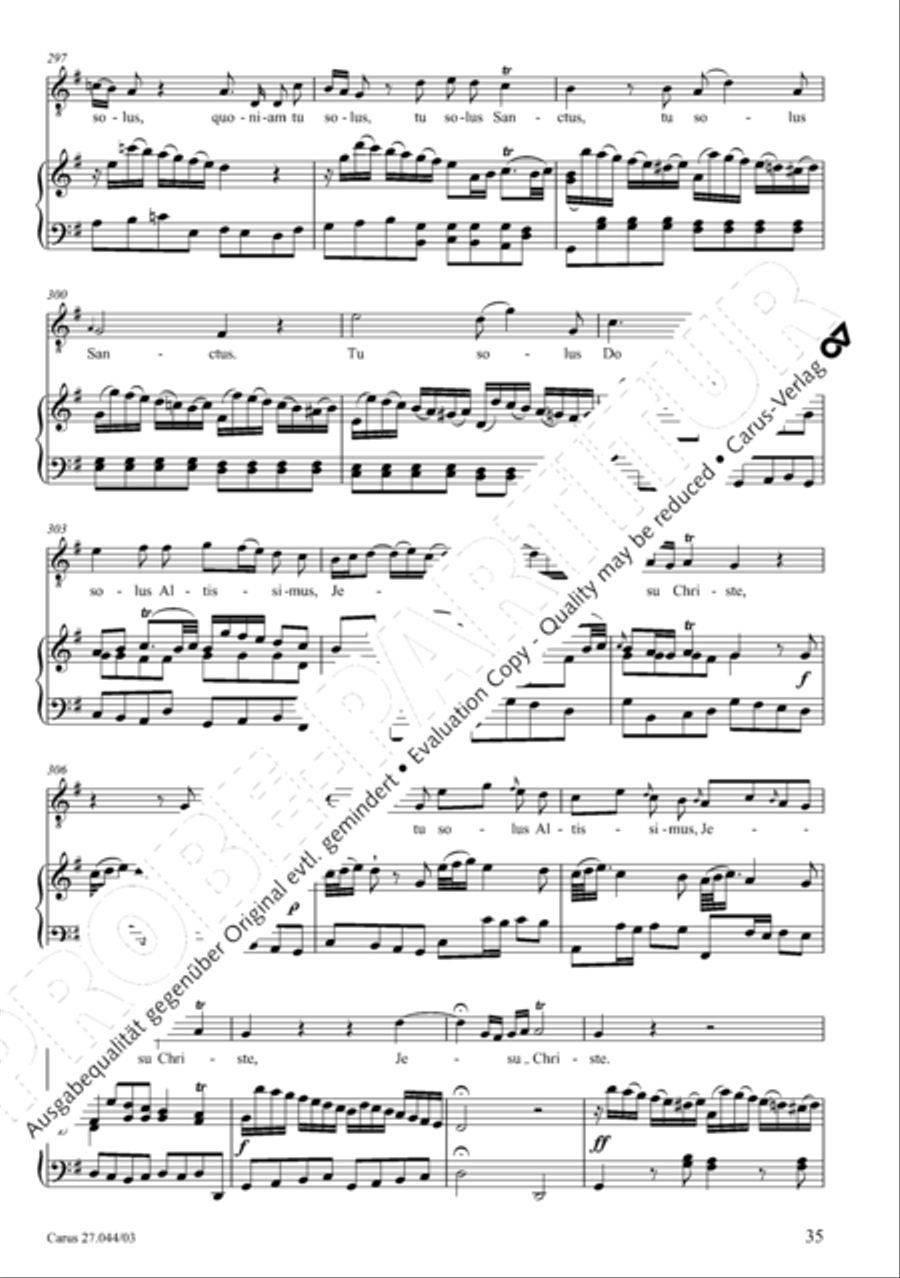 Messa per il Santissimo Natale 4-Part scores gallery preview page 36
